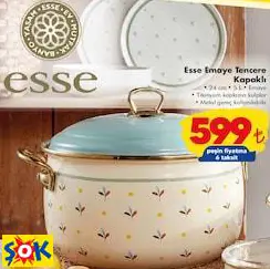 ESSE EMAYE TENCERE KAPAKLI
